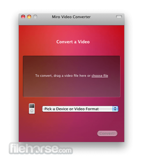 Miro video converter for mac